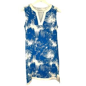 Nautica Tropical print sleeveless dress SZ Small